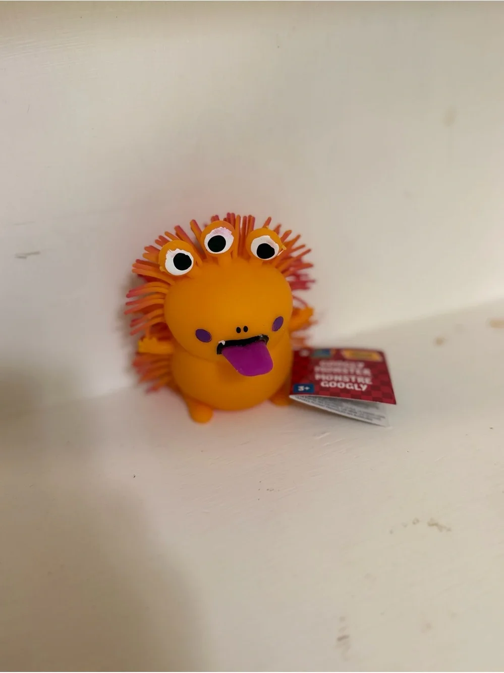 Orange Googly Monster Bath Toy - Kids Bath Play